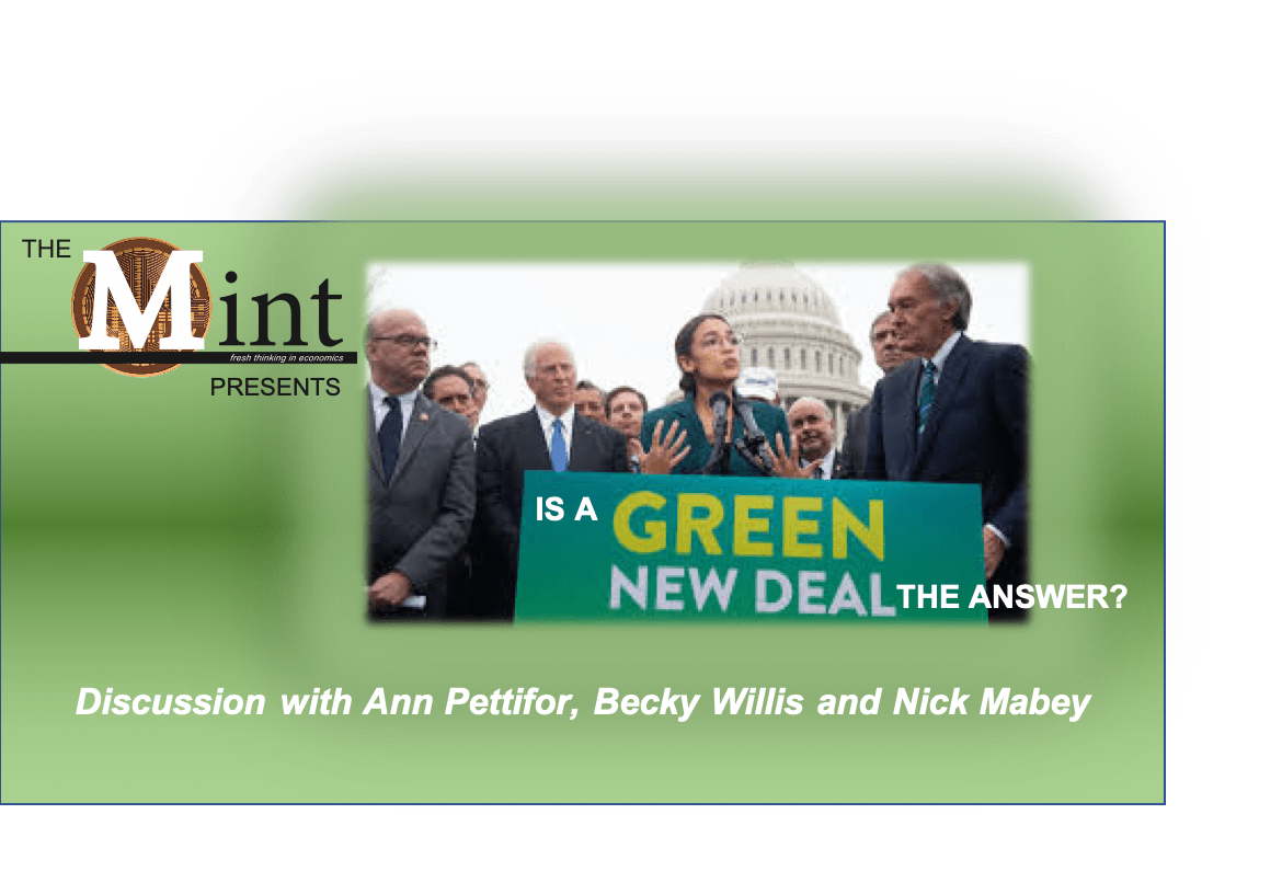 Is a Green New Deal the answer? The Mint Magazine